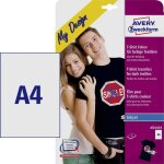 Papier - tissu  imprimer avery zweckform tissus de couleurs md1003 a4 4 feuilles