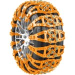 Paquet de 10 cha�nes pour pneus neige, cha�nes antid�rapantes r�utilisables pour voitures / suv / camionnettes ...