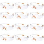 Paquet de 12 lunettes de sécurité lunettes de travail de protection avec lentilles antibuée transparentes ... Paquet de 12 lunettes de sécurité lunettes de travail de protection avec lentilles antibuée transparentes ...