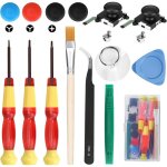 Paquet de 2 analogiques joystick 3d de rechange pour manette joy con de nintendo switch et switch oled ...