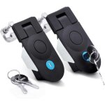 Paquet de 2 compression klink encastr� en alliage de zinc r�glable scell� grande poign�e fermetures � ...
