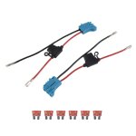 Tlily - paquet de 2 connecteurs faisceau cbles 12 awg remplacement pour batterie peg - perego v sla ...