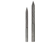 Paquet de 2 embouts pneu multi - tailles pour r�paration pneus, fraises en carbure, patchs coupe - bouchon, ...