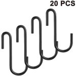 Paquet de 20 crochets en s robustes porte - casserole crochets de support crochets suspendus crochets ...