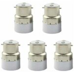 Paquet de 5 convertisseurs de douille d'ampoule b22 � e14 douille de douille b22 passer au support de ...
