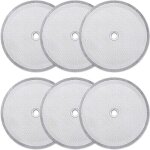 Paquet de 6 filtres  tamis de rechange pour presse franaise, filtres  mailles rutilisables pour cafetires ...