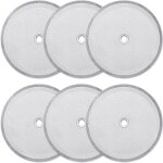 Paquet de 6 filtres  tamis de rechange pour presse franaise, filtres  mailles rutilisables pour cafetires ...