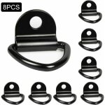 Paquet de 8 anneaux d'arrimage robustes pour bateaux, fourgonnettes, camions et entrep�ts