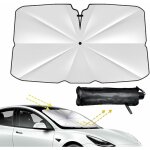 Parapluie pare soleil pare brise avant de voiture, pare - brise de voiture pliable, protection uv et ...