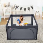 Maisonchic - parc bb portable 120x120x68cm 50 boules colores barrire scurit antidrapantes 3 ans ...