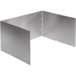 Pare - brise  panneau pliable, cran de camping en aluminium, cuisinire  gaz portable, gamme de pare ...