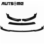 Pare - chocs avant glossy lip body kit spoiler splitter spoiler de kit de corps de lvre de pare - chocs ...