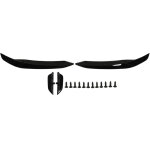 Jeffergarden pare - chocs avant spoiler lat�ral noir brillant lip wrap splitter remplacement pour benz ...