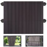 Pare soleil voiture b�b� xxl 68 x 50 cm - rideau occultant avec ventouse - protection uv et contre chaleur ...