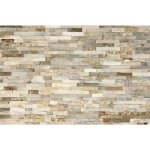 Plaquette de parement quartzite en z 15x55 - 60 cm ? �paisseur 1 - 2 cm ? surface 1 m� ? pour int�rieur ...