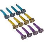 Parfums voiture dunlop pack 4 barres ? multicolore ? pvc ? ce