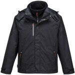 Parka 3 - en - 1 radial - taille 6xl - noir portwest