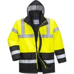 Parka hv bicolore jaune / noir xs Parka hv bicolore jaune / noir xs