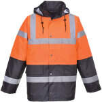 Parka hv bicolore couleur : orange taille 5xl portwest