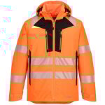 Parka hv dx4 - taille 6xl - orange / noir portwest