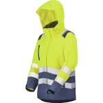 Parka hv femme irma jaune fluo / bleu marine l Parka hv femme irma jaune fluo / bleu marine l
