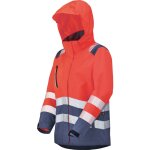 Parka hv femme irma rouge fluo / navy l