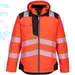 Parka hv pw3 - xxl - rouge / noir - portwest