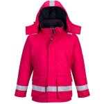 Parka ignifug�e portwest antistatique hiver rouge m