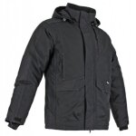 Parka noir matelass� multipoche - lma - oural xs