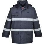 Parka pluie multirisques bizflame - taille 4xl - marine - portwest
