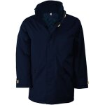 Parka de travail doublure matelass�e kariban bleu marine xxl