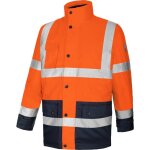 Parka de travail lumen 4 en 1 orange s