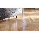 Parquet massif ch�ne matignon - point de hongrie - elegance - verni - larg. 9 cm