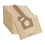 Lot de 5 sacs aspirateur pour karcher 6. 959 - 130. 0 wd3 wd3p mv3 sacs filtrants en papier de rechange ...