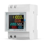 Paryou - 6 en 1 compteur d'�nergie monophas�, compteur d'�lectrique num�rique avec �cran lcd, ac40 - ...