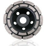 Paryou - disque diamant, diamant � meuler b�ton 230 x 22, 2 mm double rang�e, meule diamant�e universelle ...