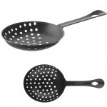 Passoire de barman pour filtrer les boissons et cocktails julep 160 x 76 mm - noire