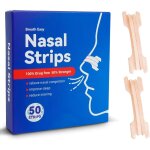 Patch nasal, 50 pi�ces, anti - ronflement puissant, aide au sommeil, r�duit le ronflement, soulage la ...
