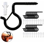 Patre de salle de bain 24 crochets  visser pour guirlandes lumineuses extrieures crochet  vis de ...