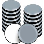 Patins de meubles, 16 pi�ces ptfe t�flon rondes auto - adh�sives coulisses de meubles adapt�s aux sols ...