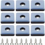 Patin pour meuble, gu. b / bon 24 pieces patins meubles t�flon 25mm pied de chaise avec vis patins en ...
