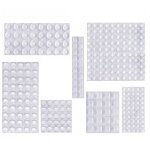 Patin silicone, anti - bruit but�es patins de protection caoutchouc auto - adh�sif tampon transparent ...