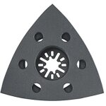Patin triangulaire 93 mm mt, � fixation auto - agrippante (626421000) - metabo