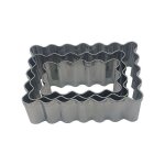 3 dcoupoirs biscuits rectangulaire 6. 5 cm - patisse