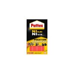 Pattex - ni clou ni vis pastilles fixation permanente, pastilles double faces ultra fortes pour int�rieur ...