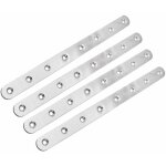 Pattes dassemblage acier inoxydable 4 pi�ces �querres plates robuste support pour r�paration connexion ...