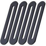 Pattes de fixations 155 x 19mm patte de fixation noir en acier inoxydable pattes d'assemblage pour r�paration ...
