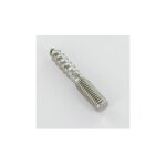 Patte � vis bois et m�taux inox a2 6x60 - 1 pi�ce