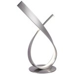 Paul neuhaus linda lampe de table led intgre en acier, 1 led 11, 4 w, 3 000 k, intensit variable