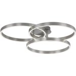 Paul neuhaus plafonnier led 6233 - 55 acier, 48 w, 5000 lm, cct